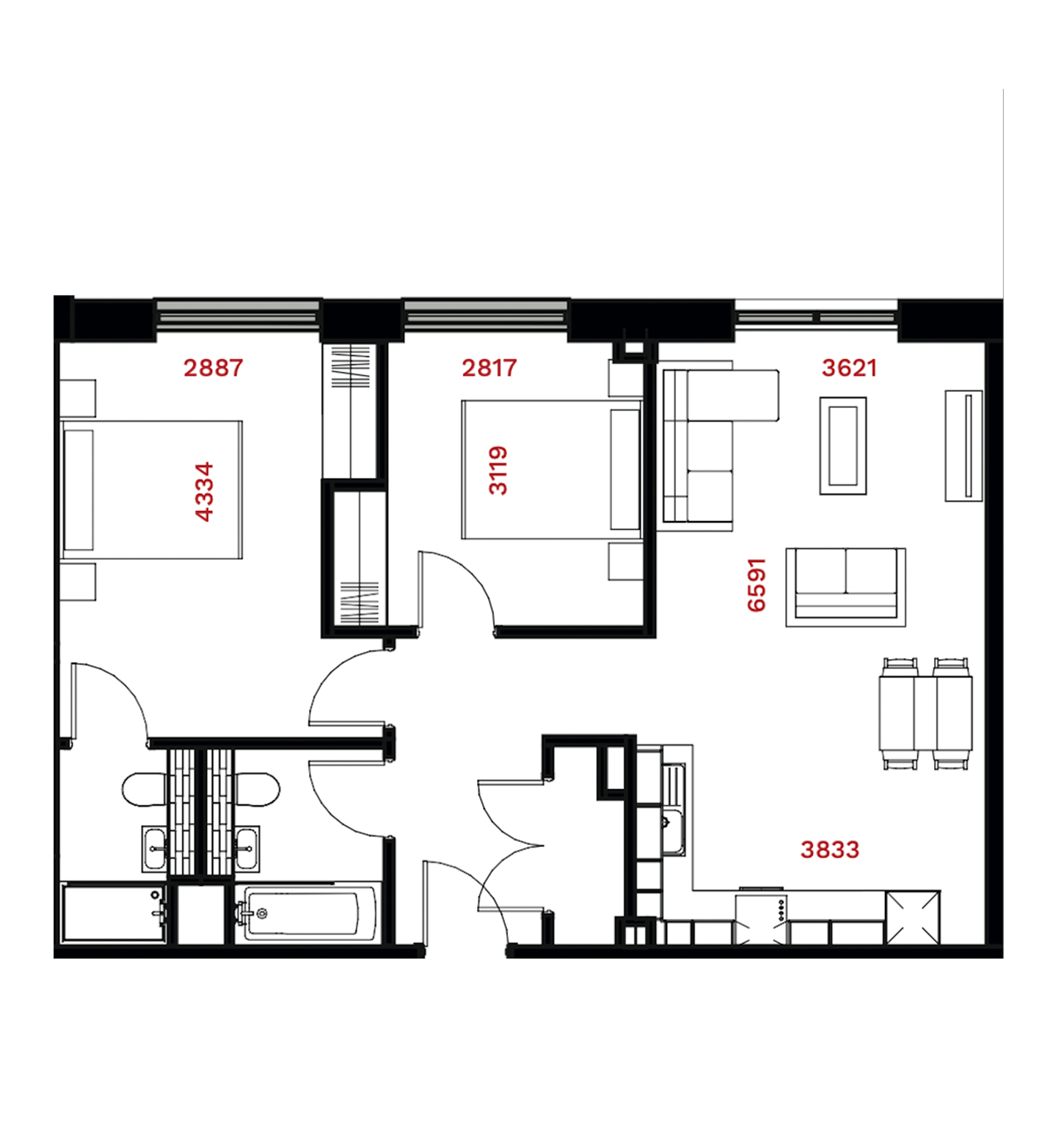 Two Bed