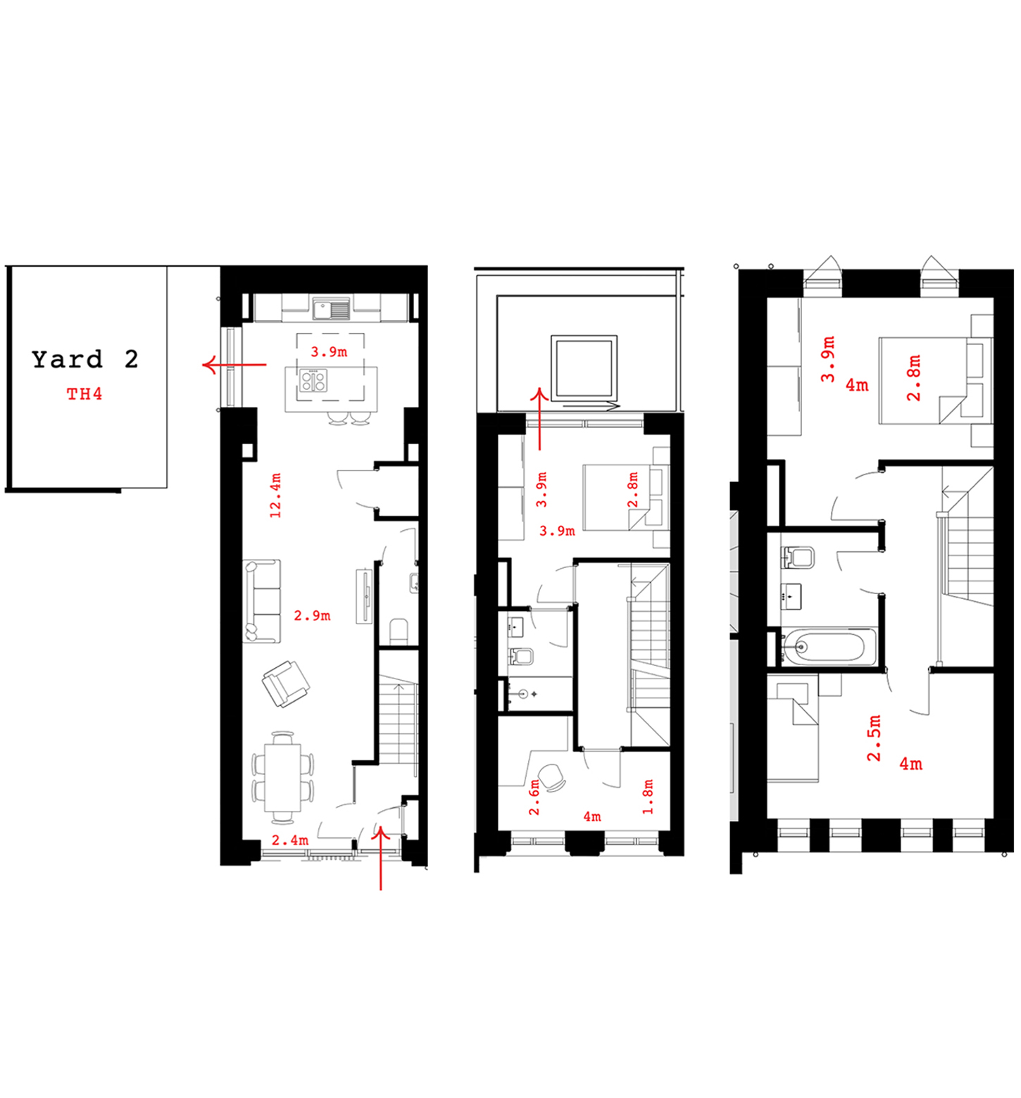 Four Bed Town House
