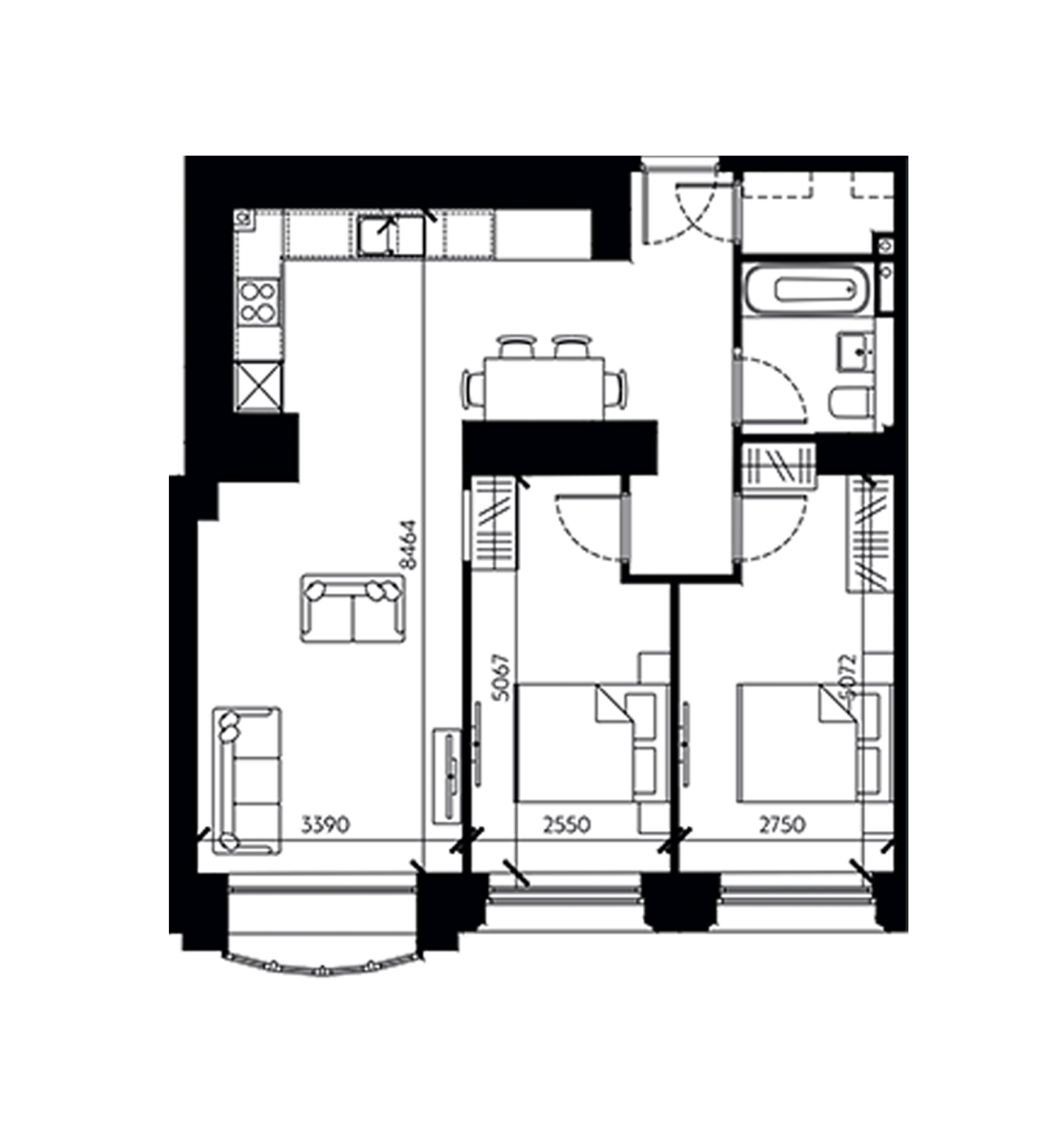 Two Bed
